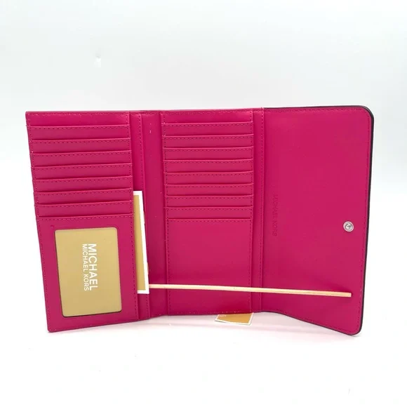 Michael Kors Large Trifold Wallet - Picture 5 of 6